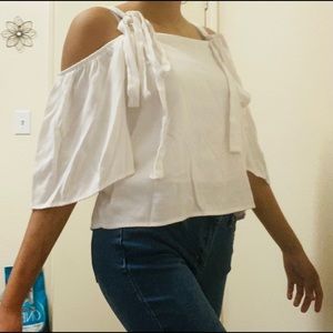 Cream Colored Peasant Shirt